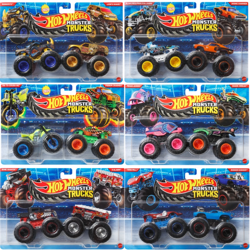 Hot Wheels Car Monster Trucks - 2026 Hot Wheels Monster Trucks Fyj64
