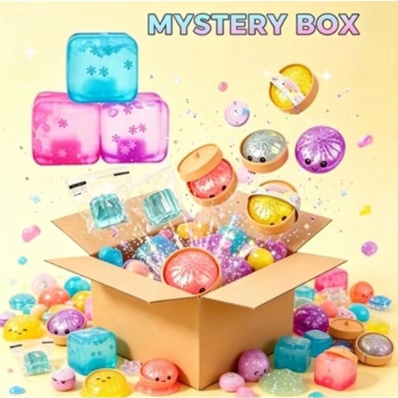 Mystery Box Blind Bag - ^^^^100+ Random Styles Squishy Surprise Blind