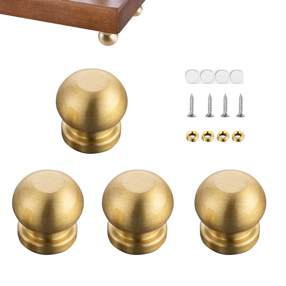 Brass Board Feet Set of 4 for  - Display Risers Set ulasan dan harga