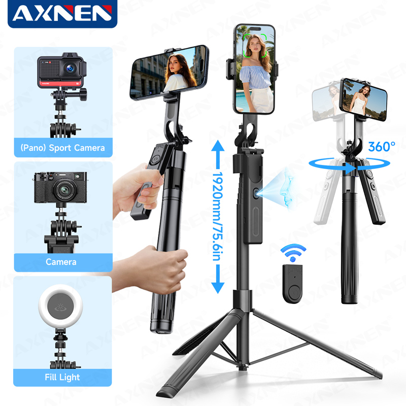 AI Tracking Gimbal Selfie Stic - Pop Display Shelf ulasan dan harga