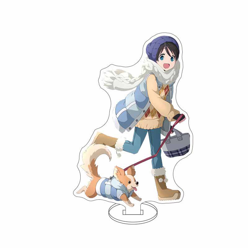 16CM Anime ‌Yuru Camp Figure R - Figma Stand Set ulasan dan harga