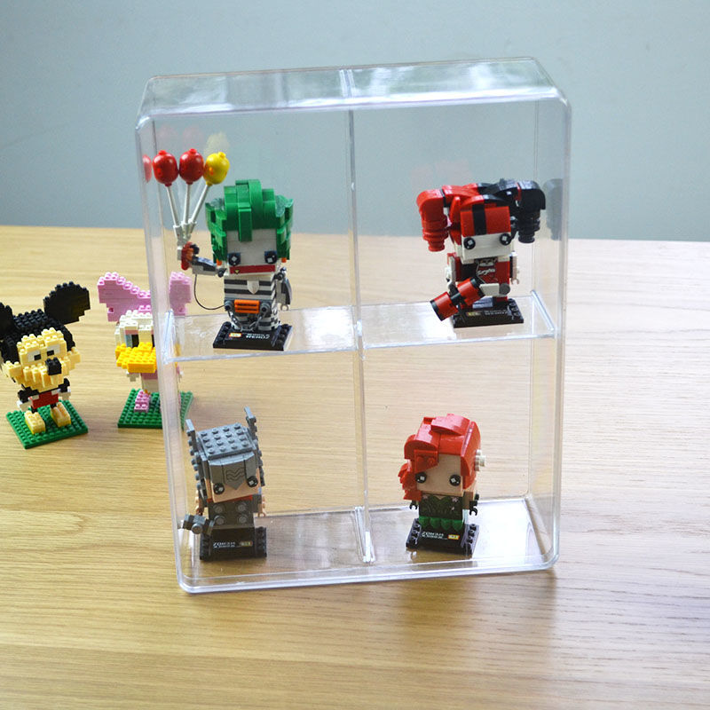 18 Grid Acrylic Display Box Fo - Lego Minifigure Holder ulasan dan harga