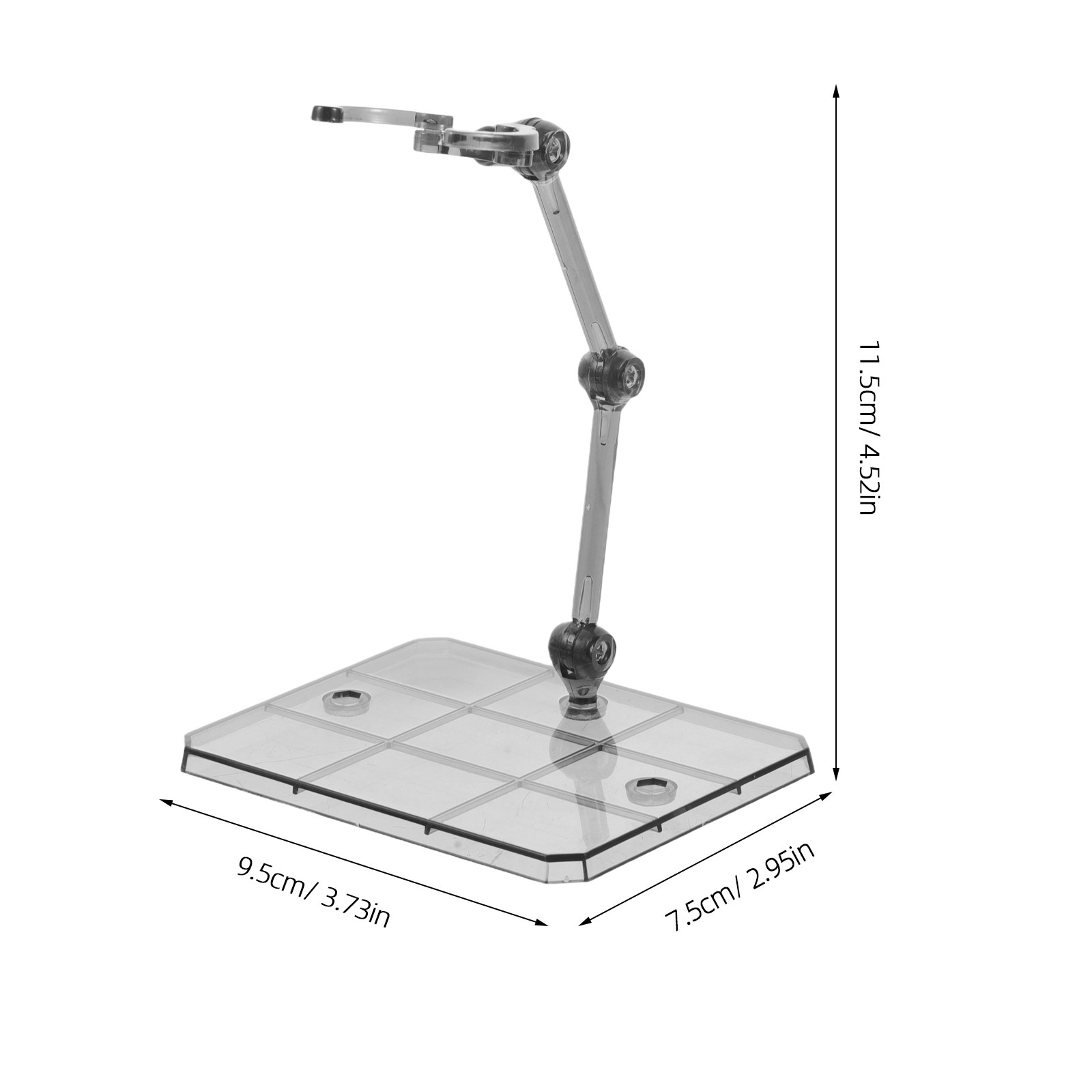 8Pcs Action Figure Display Sta - Action Figure Stand ulasan dan harga