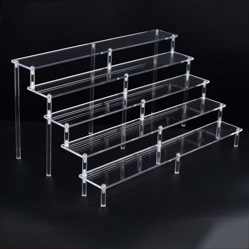 Acrylic Riser Display Shelf,3  - Pop Display Shelf ulasan dan harga