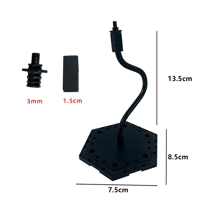 Snake Tube Model Bracket Actio - Action Figure Stand ulasan dan harga